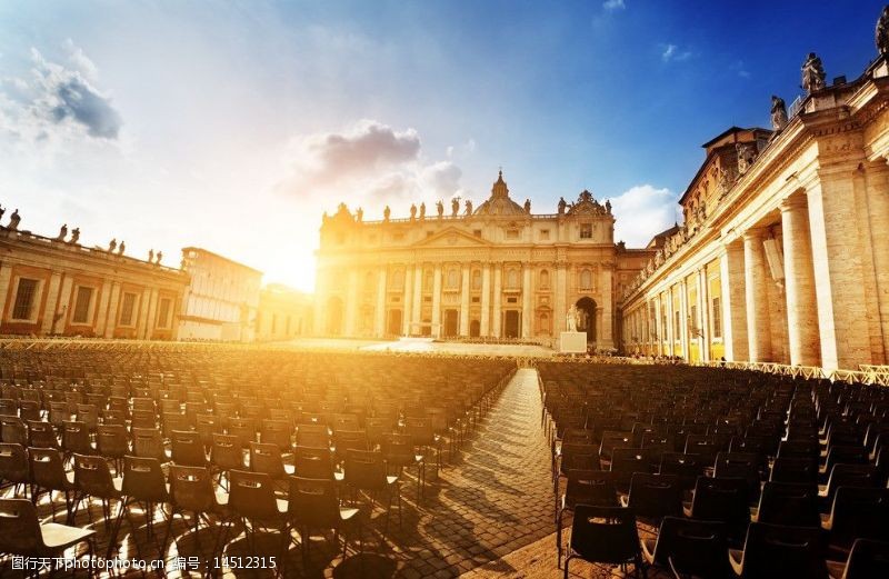 世界著名建筑梵蒂冈图片