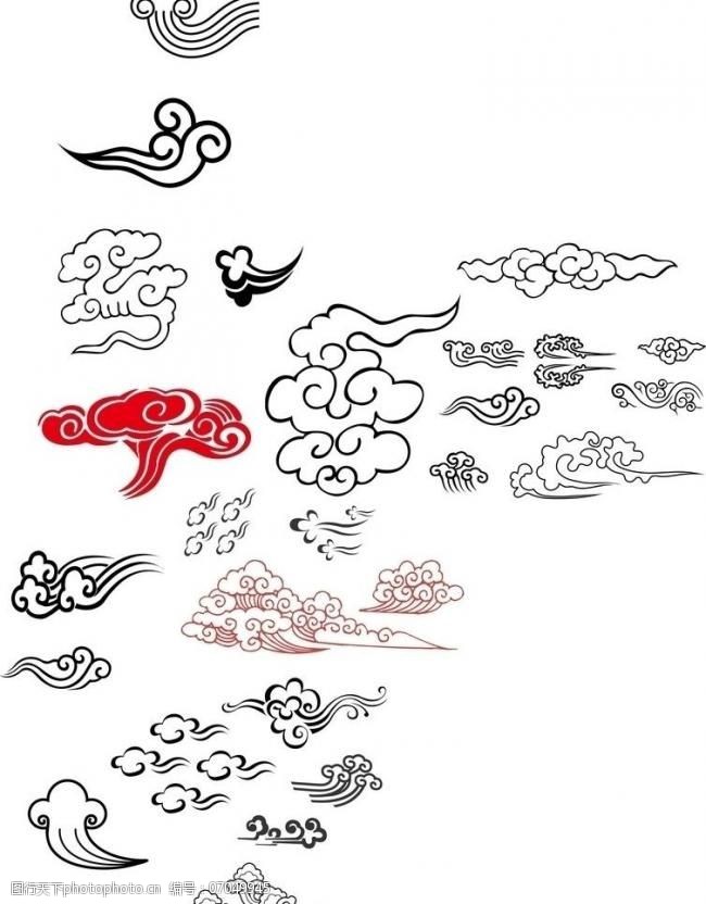 素材云纹矢量云纹图片