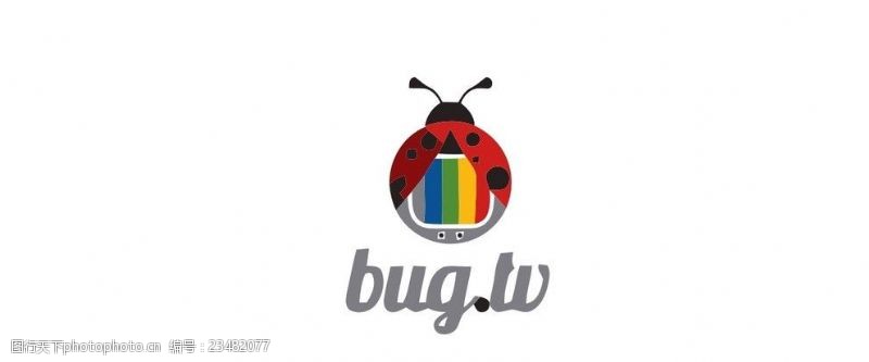 瓢虫形状瓢虫logo
