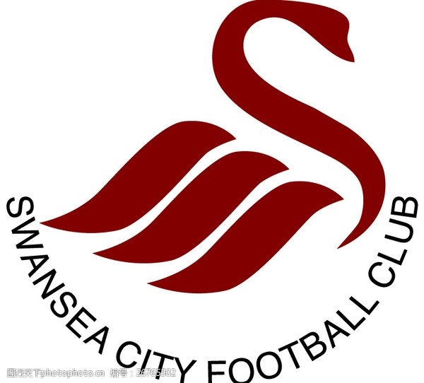 fcSwanseaCityFClogo设计欣赏职业足球队标志SwanseaCityFC下载标志设计欣赏