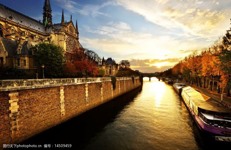 世界著名建筑巴黎景观图片