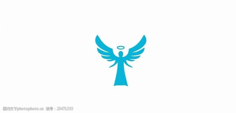欧美插画神话logo
