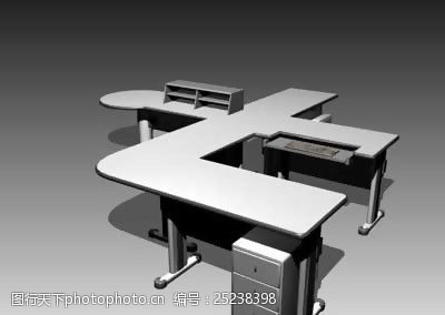 办公桌3D办公家具模型20080918更新22