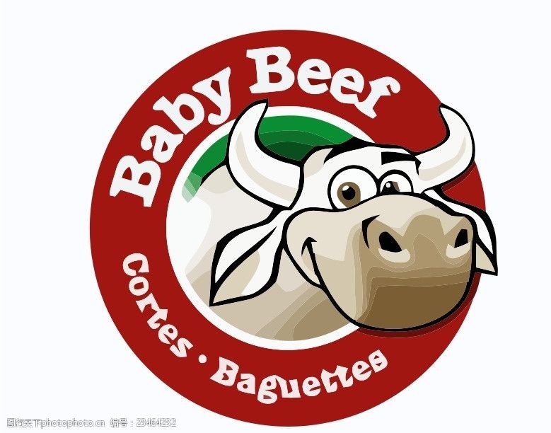牛奶商标奶牛logo