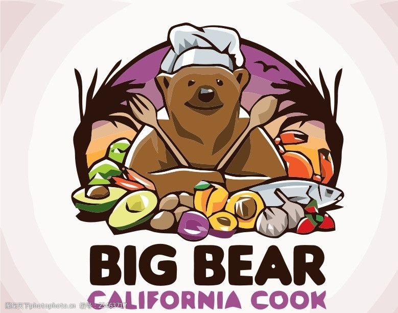 母狗棕熊logo