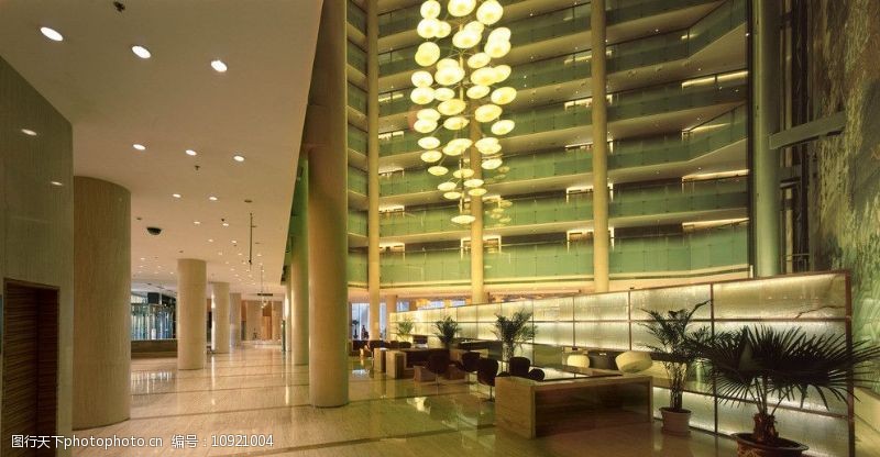 五星级酒店大厅图片